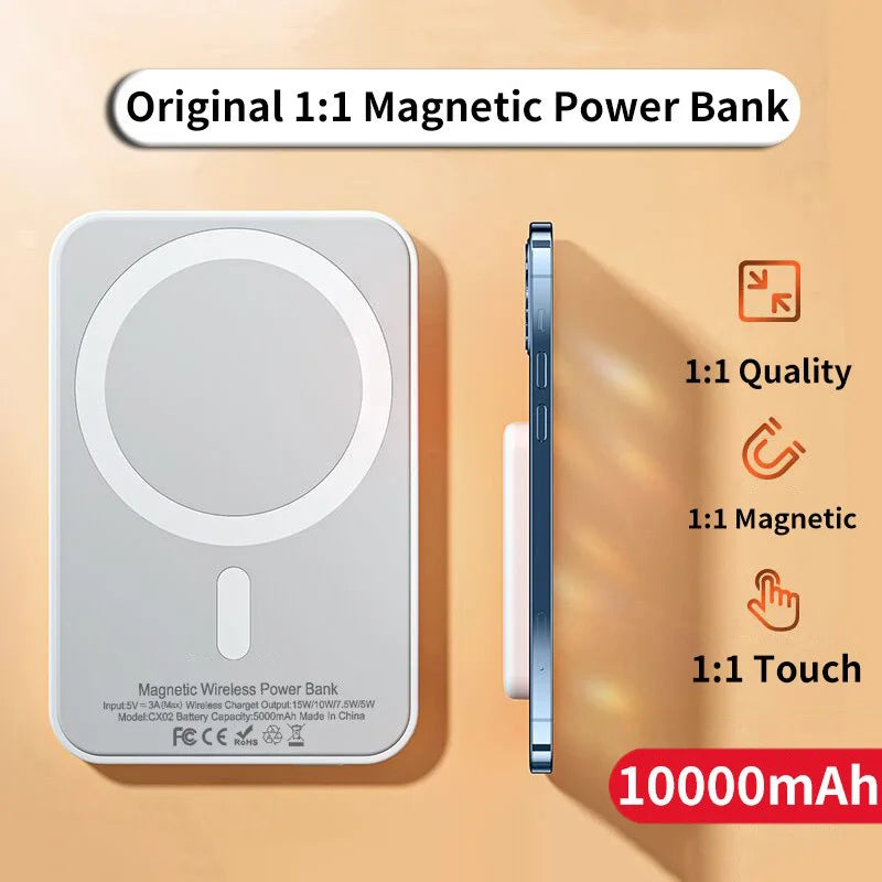 Magnetic Power Bank With Fast Charging