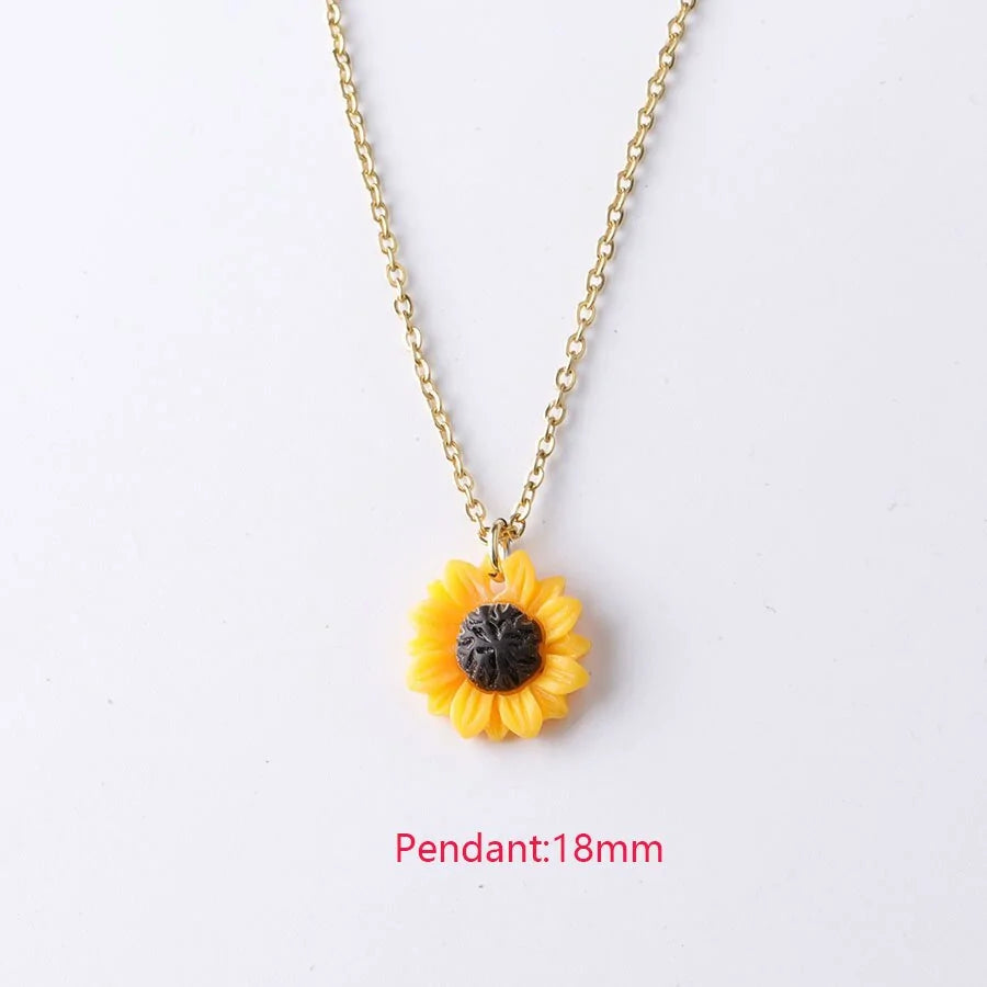 Sunflowers Necklace