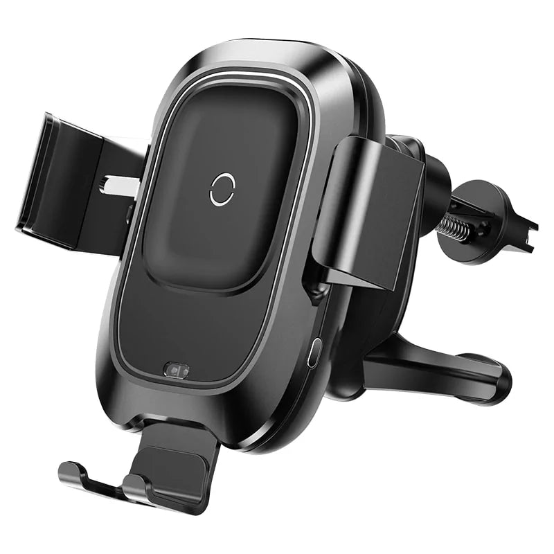 iStag Ventilation Holder with Wireless Charger and Automatic Clamp - wireless charging